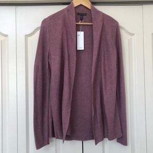 NWT Eileen Fisher Mauve Shaped Cardigan